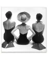 Stupell Vintage Beach Women Sitting Wall Plaque Wall Art By Graffitee Studios