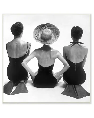 Stupell Vintage Beach Women Sitting Wall Plaque Wall Art By Graffitee Studios