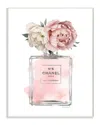 Stupell Vintage Soft Flowers In Pink Fashion Fragrance Wall Art In Pink