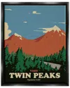 Stupell Visit Twin Peaks Mountain Landscape By Matheus Lopes Castro Wall Art