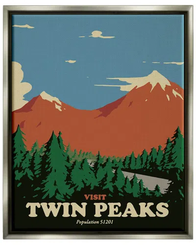 Stupell Visit Twin Peaks Mountain Landscape By Matheus Lopes Castro Wall Art In Multi