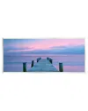 Stupell Vivid Sunset Ocean Dock Horizon Wall Plaque Wall Art By Jack Reed