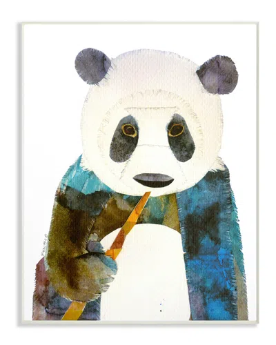 Stupell Watercolor Cutout Collage Panda By Marley Ungaro