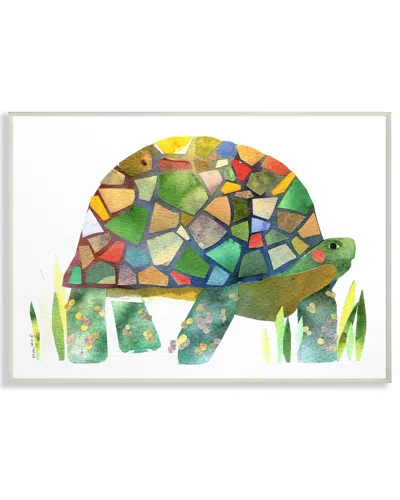 Stupell Watercolor Cutout Collage Turtle By Marley Ungaro