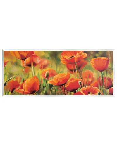 STUPELL WILD POPPY FLOWERS SPRING BLOOMS WALL PLAQUE WALL ART BY PIERRE VIOLLET