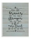 Stupell You Are Braver Stronger And More Loved
