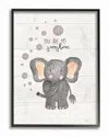 Stupell You Are My Sunshine Elephant By Jo Moulton Framed Art