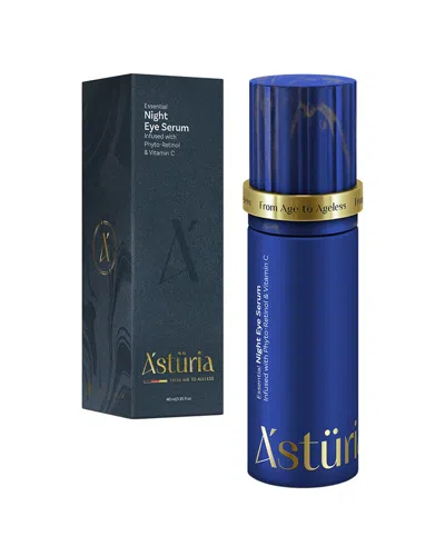 Ástüria Unisex 1.35oz Essential Night Eye Serum Infused With Phyto-retinol &  Vitamin C In Transparent
