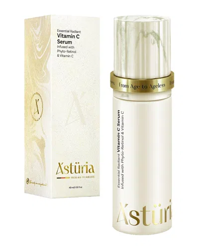 Ástüria Unisex 1.35oz Essential Radiant Vitamin C Serum Infused With Phyto-retinol & Vitamin C In Transparent