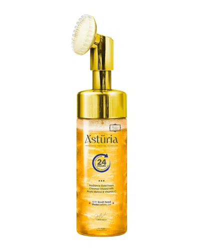 Ástüria Unisex 5.07oz Radiance Gold Foam Cleanser Infused With Phyto-retinol & Vitamin C In Transparent
