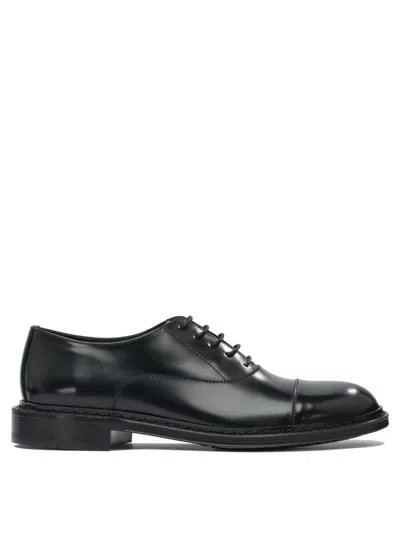 Sturlini Black Rubber Lace-up Shoes