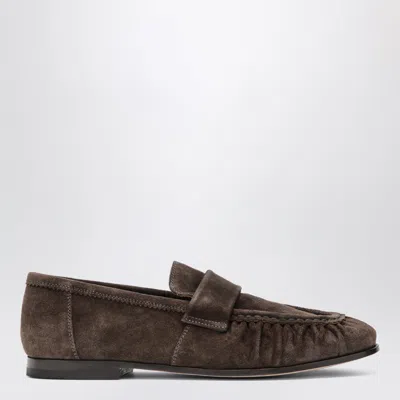 Sturlini Brenta Brown Suede Loafers In Multi