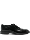 Sturlini Firenze Cap-toe Derby Shoes In Black