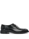 Sturlini Firenze Cap-toe Lace-up Derby Shoes In Black