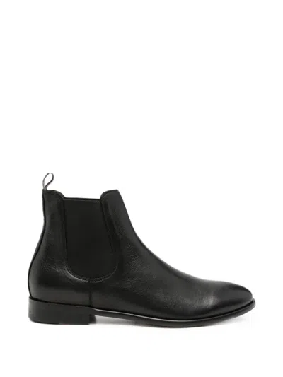 Sturlini Firenze Elasticated-side Chelsea Boots In Black