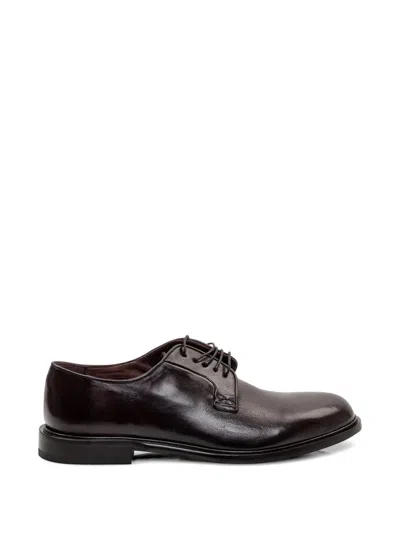 Sturlini Firenze Lace-up Derby Shoes In Black
