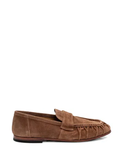 Sturlini Firenze Round-toe Loafers In Brown