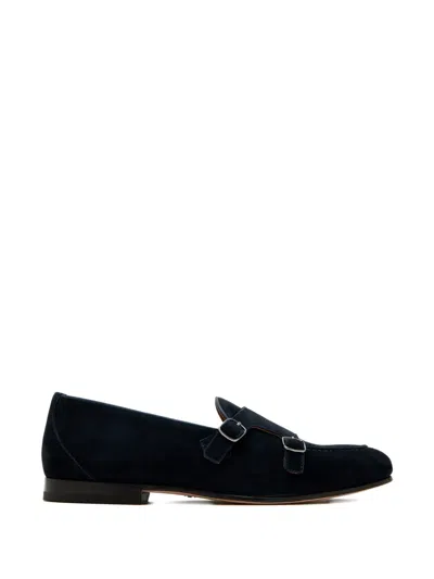 Sturlini Firenze Savio Monk Shoes In Blue