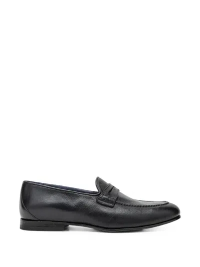 Sturlini Firenze Savio Penny Loafers In Blue