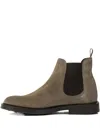 Sturlini Firenze Suede Chelsea Boots In Brown