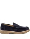 Sturlini Firenze Suede Loafers In ブルー
