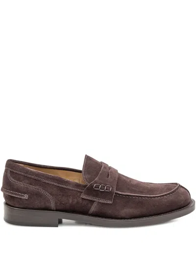 Sturlini Firenze Suede Loafers In ブラウン