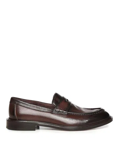 Sturlini Leather Loafers In Multi