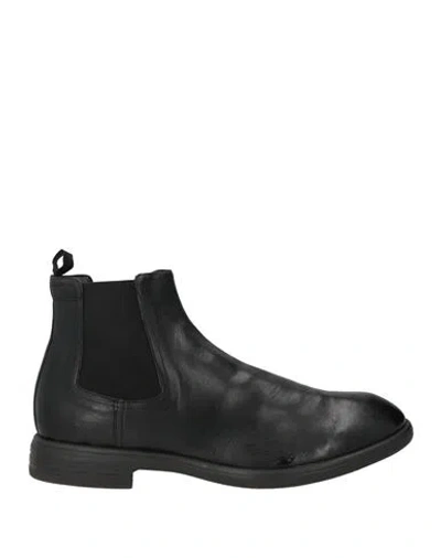 Sturlini Man Ankle Boots Black Size 12 Leather