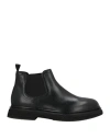 Sturlini Man Ankle Boots Black Size 9 Leather