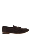 Sturlini Man Loafers Dark Brown Size 9 Leather