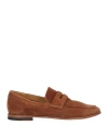 Sturlini Man Loafers Tan Size 9 Leather
