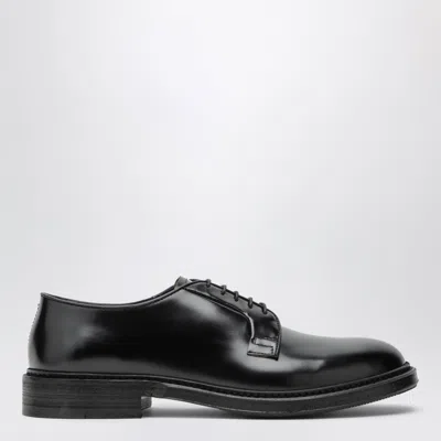 Sturlini Ticino Black Leather Laceup Shoes