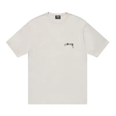 Pre-owned Stussy 100% Pigment Dyed Tee 'natural' In White