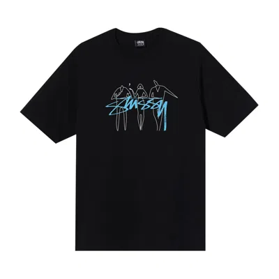 Pre-owned Stussy 3 People Tee 'black'