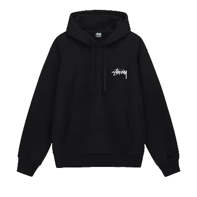 Pre-owned Stussy 8 Ball Fade Hoodie 'black'