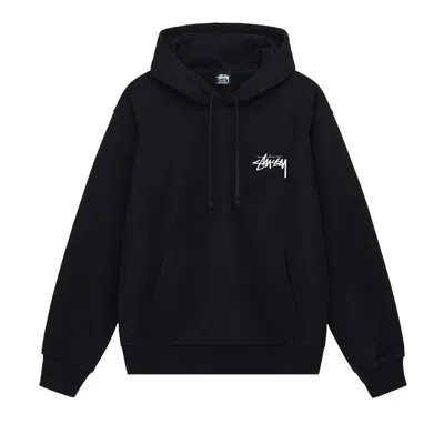 Pre-owned Stussy 8 Ball Fade Hoodie 'black'