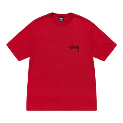 Pre-owned Stussy 8 Ball Fade Tee 'red' | Men's Size Xl