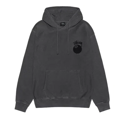 Pre-owned Stussy 8 Ball Pigment Dyed Hood 'black 2' | Men's Size S
