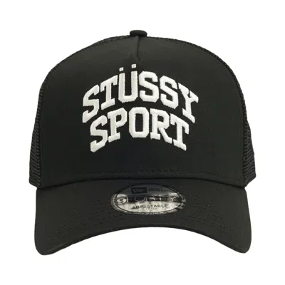 Pre-owned Stussy 9forty Sport Trucker 'black' | Men's Size Onesize