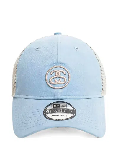 Stussy 9twenty Ss Link Trucker Cap In Blue