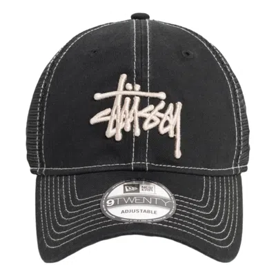 Stussy 9twenty Washed Basic Trucker 'black'