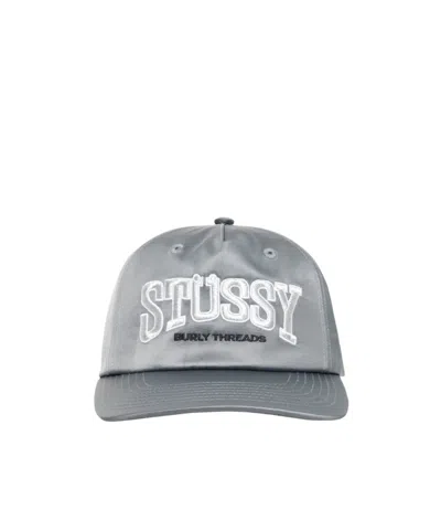 Stussy Adjustable Baseball Cap In Gray