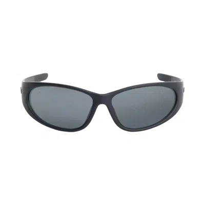 Pre-owned Stussy Adrian Sunglasses 'matte Rubber/black/black Lens' | Men's Size Onesize