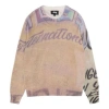 Stussy Alfonso Sweater 'multicolor' In Brown