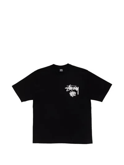 Stussy Always World Tour T-shirt In Black