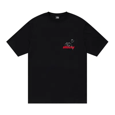 Pre-owned Stussy Apocalypse T-shirt 'black'