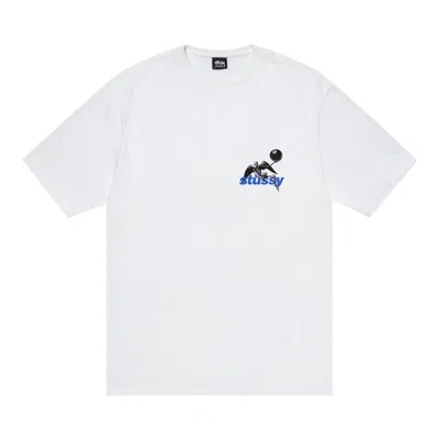 Pre-owned Stussy Apocalypse T-shirt 'white'