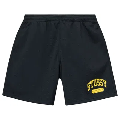 Pre-owned Stussy Arch Mesh Short 'black'