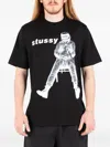 Stussy Astronaut T-shirt In Black