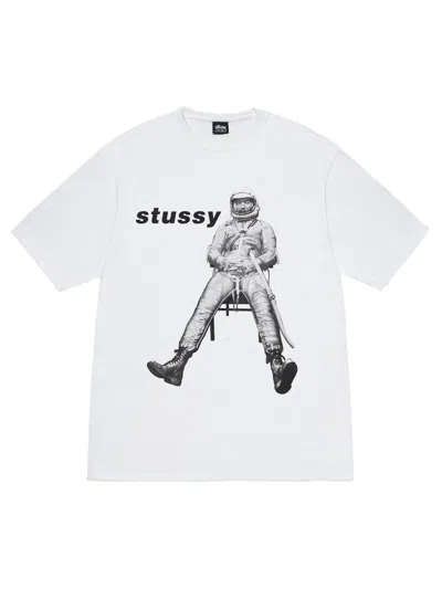 Stussy Astronaut Tee In White